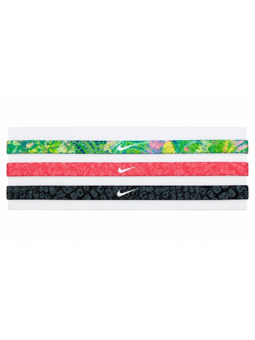 Nike Slim Headbands 3 pk Multicolored NEW